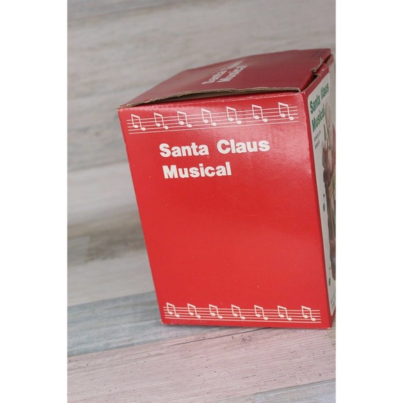 Santa Claus Musical Porcelain Bisque Santa Claus is coming to town - Picture 7 of 7